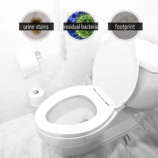 Toilet Seat Covers Disposable Travel, Faster Use-Sticker Free, Waterproof, Toilet Seat Cover, Individually for Public Restroom/Airplane/Outdoors