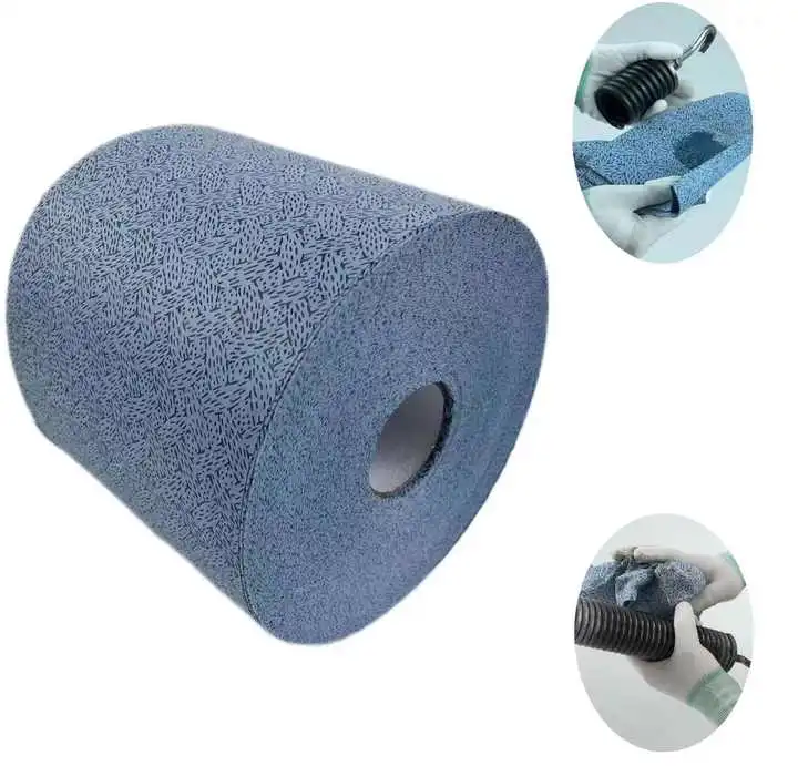 Limpeza para utilização industrial em automóveis limpa-vidros para salas brancas de grão Blue Bark PP Limpa-vidros fundido para óleo