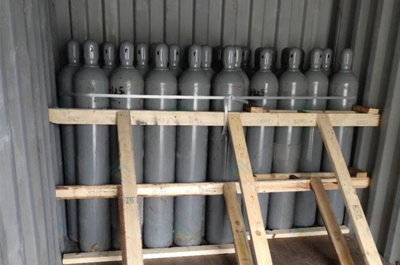 High Purity Methane Gas/ 99.999% Purity CH4 Gas in 50L 200bar Cylinder