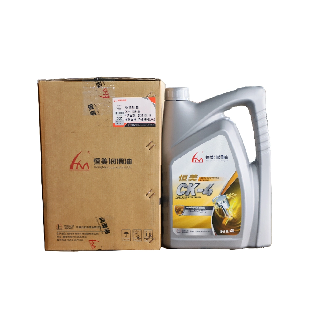 High Grade API Ck-4 15W-40 Manufacturer Construction Machinery Truck Lubricants Diesel Engine Oil