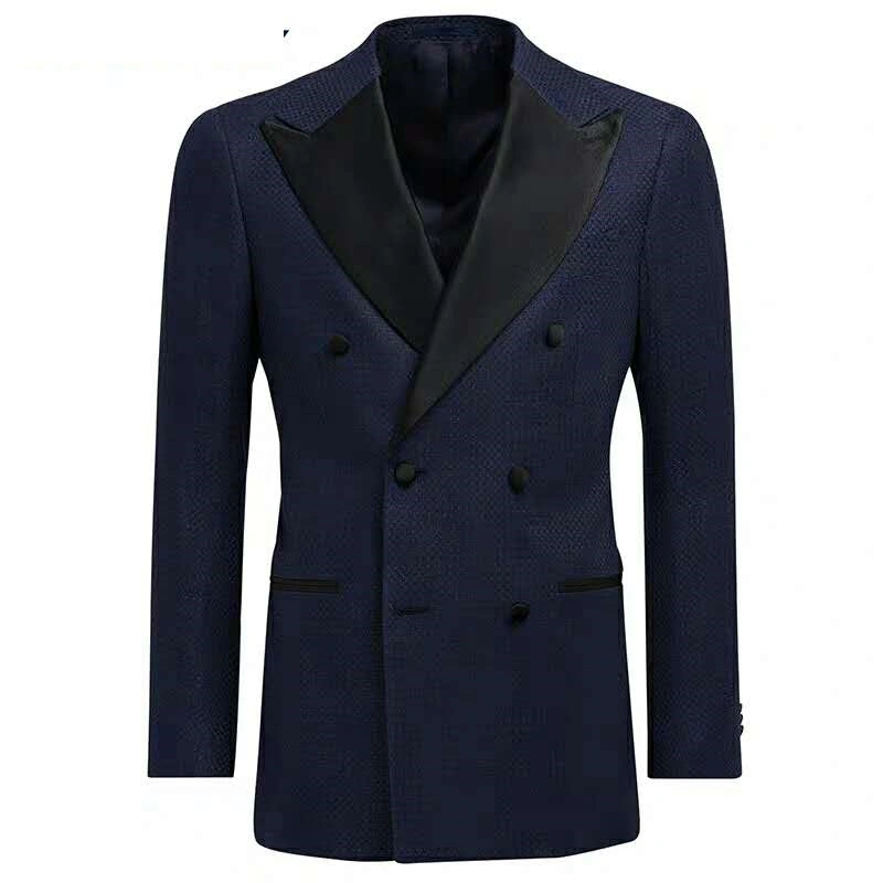 Fashion Custom Men's Suits Wholesale Wool Suits Blue Men Suits for Men