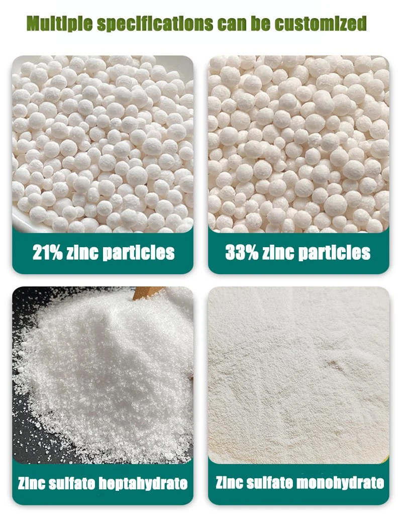 100% agua fertilizantes Soluber Sulfato de Zinc Monohydarte 35%