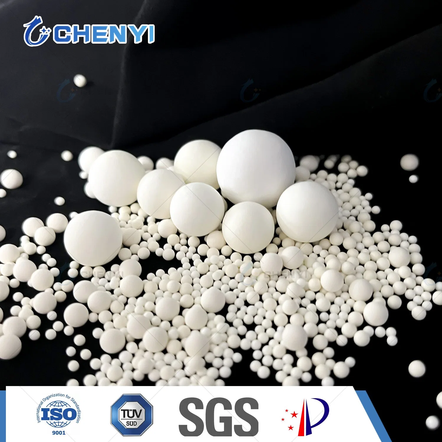 High Purity 92% 95% Alumina Ceramic Grinding Media Balls Beads for Industries