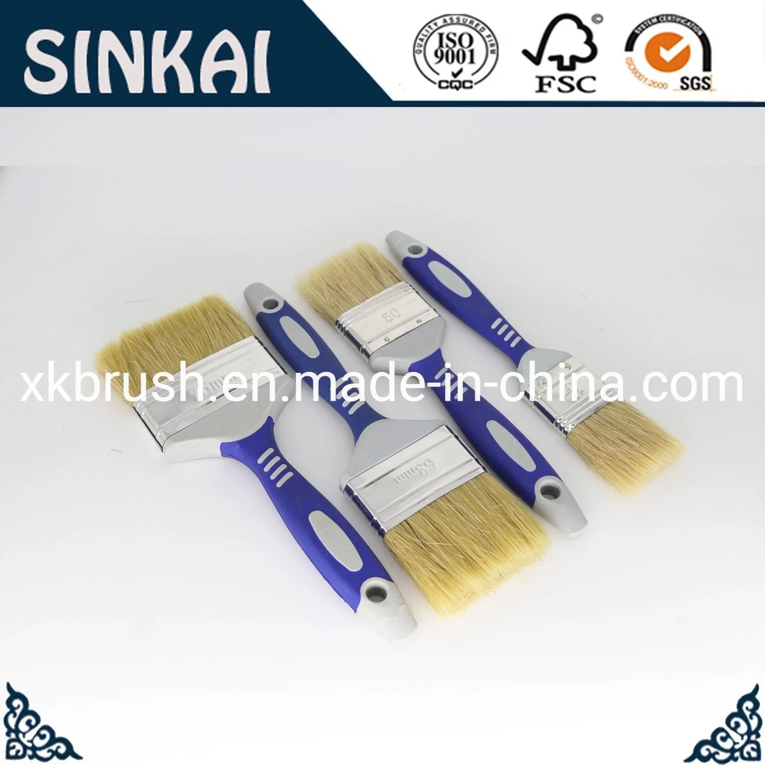 Rubber Plastic Paint Brush / OEM Painting