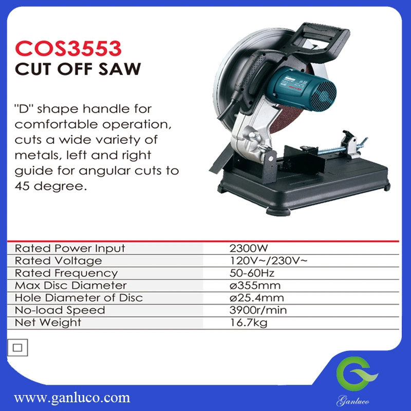 Electric Power Tool 2500W 355mm Cut off Saw Cos3556