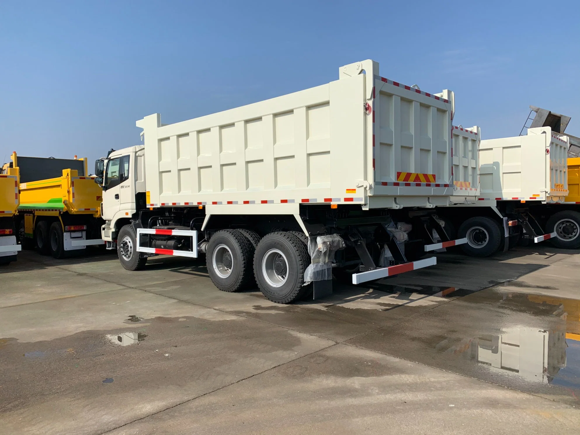 6X4 Dump Truck 10 Wheeler Foton Marke zum Verkauf