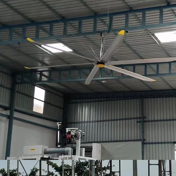 Air Cooling and Ventilation Fucntion with Pmsm Motor Hvls Ceiling Fan