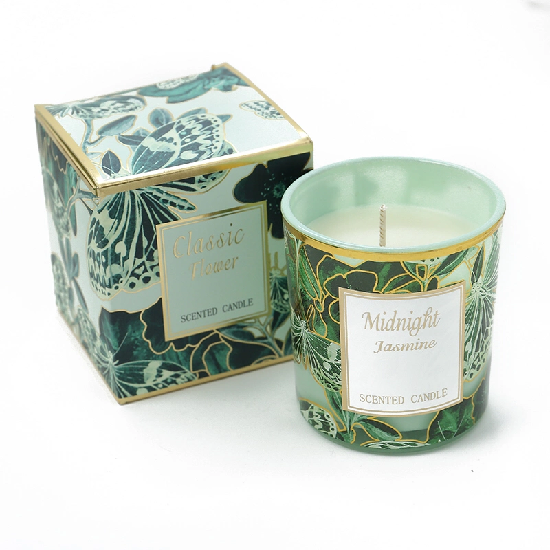 OEM Rh Vintage Style Unique Wholesale/Supplier Jar Luxury Box Smokeless Handmade Soy Wax Scent Candle Luxury Aromatherapy Candles