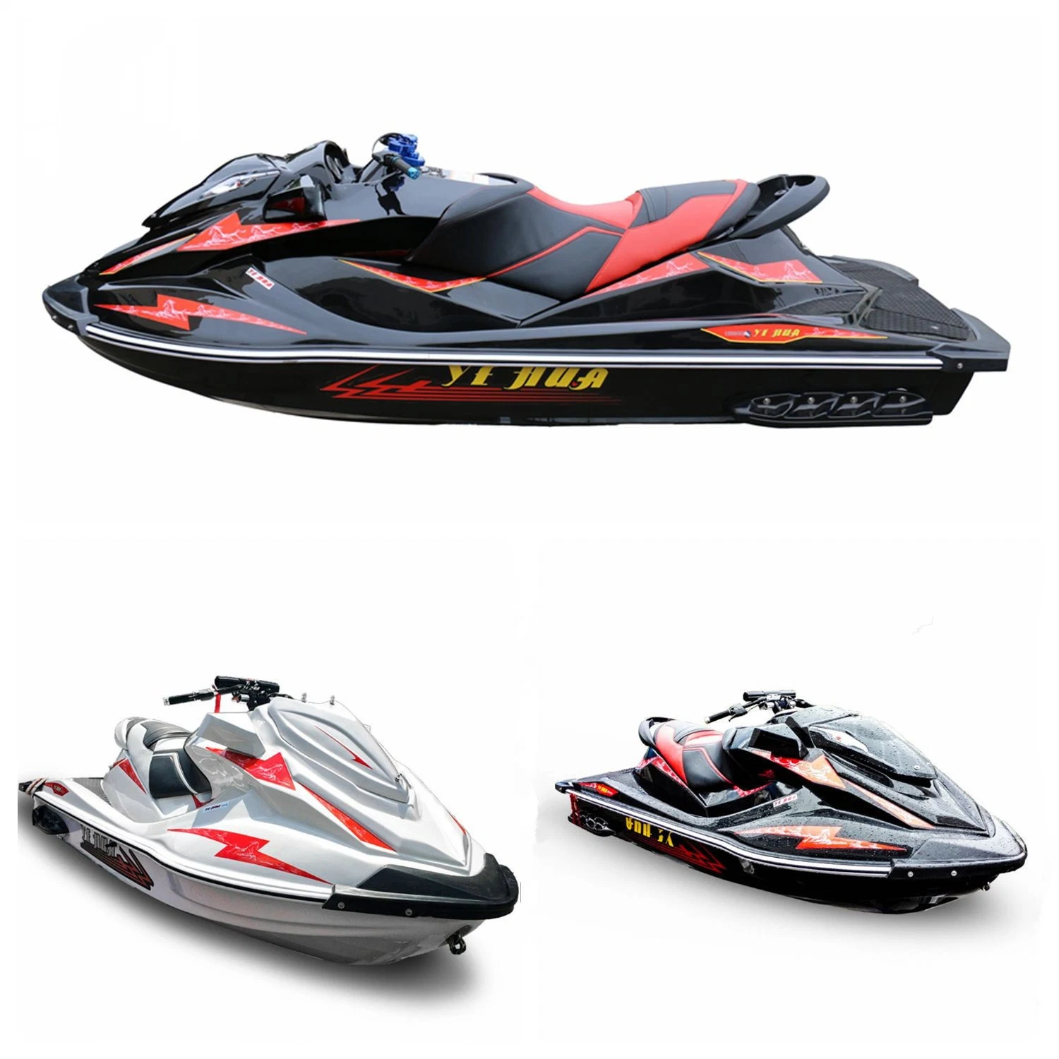 Wholesale/Supplier Jet Ski Boat 1 Seat Water Boats Customizable Displacement 1201-1400cc Motorboats