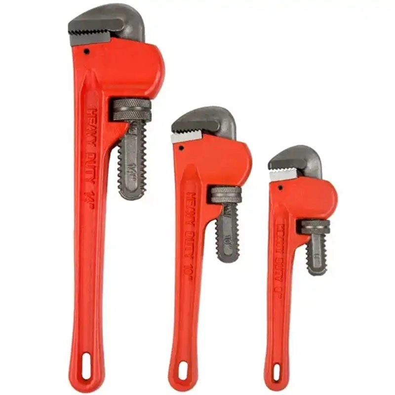 Heavy Duty America Type Pipe Wrench Home Tools for Repairing