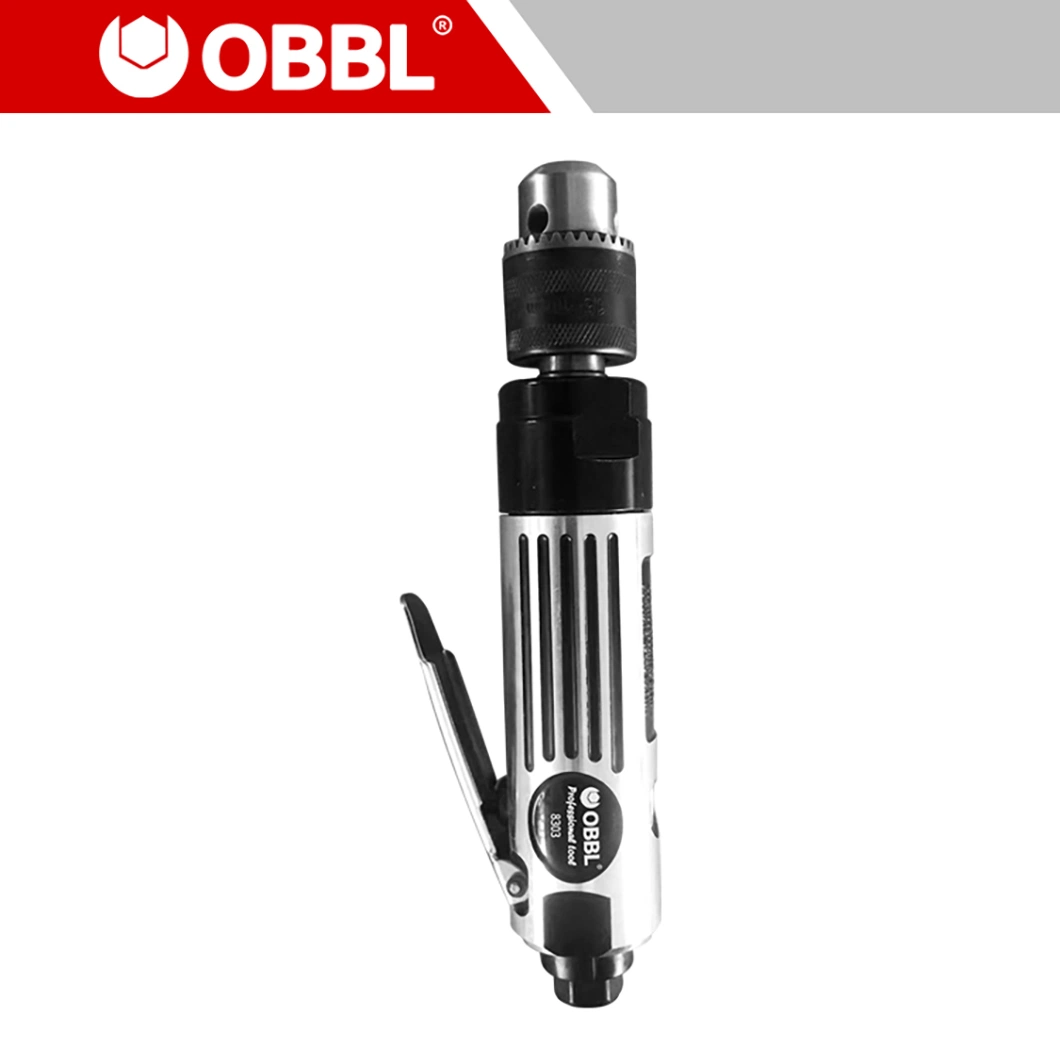 Obbl Pneumatic Gun Drill with Chuck Wrench and Bayonet Quick Connector