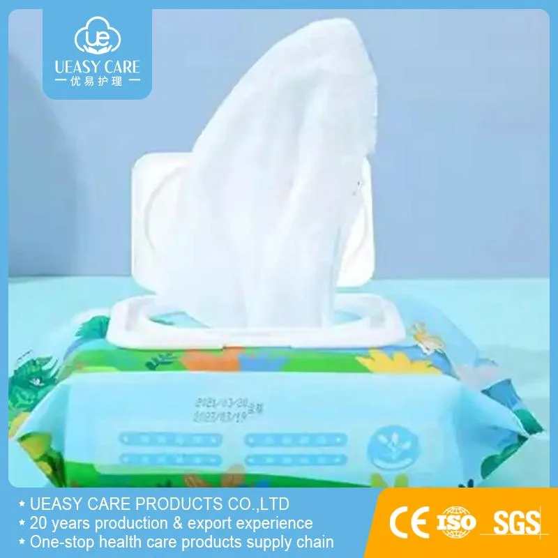 Baby Wet Wipes Reinigung Neugeborene Maus und Hände Fabrik ganz Verkaufen Sie Soem Soft Wet Paper nicht duftend