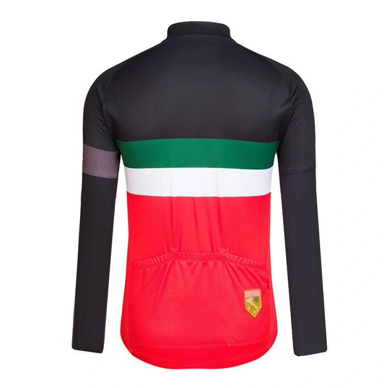 Men Long Sleeve Suit Thermal Warm Bicycle Shirt Highway Mountain Cycling Wear