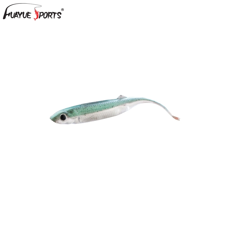 Customized 4''/5.5g Soft Plastic Lure Fishing Product.