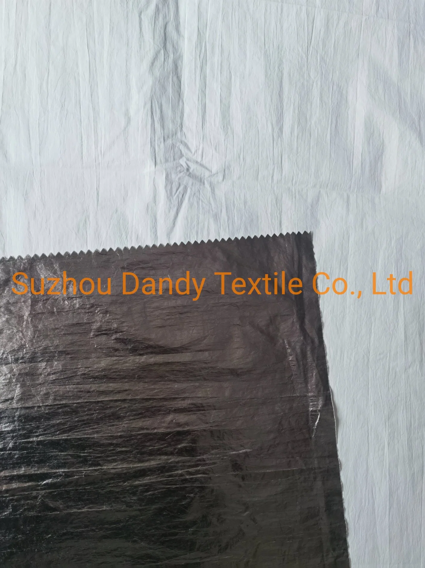 420T 20D100%Nylon taffetas de nylon d'aluminium mat Wr Tissu de veste et de vêtement