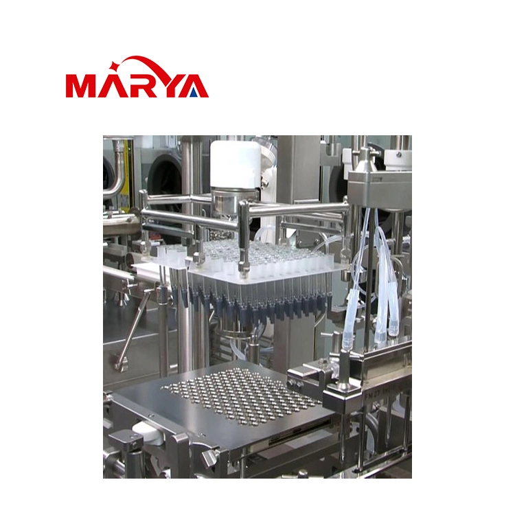 Marya Pharmaceutical Injection Prefilled Syringe Filling and Sealing Machine Manufacturers with Isolator