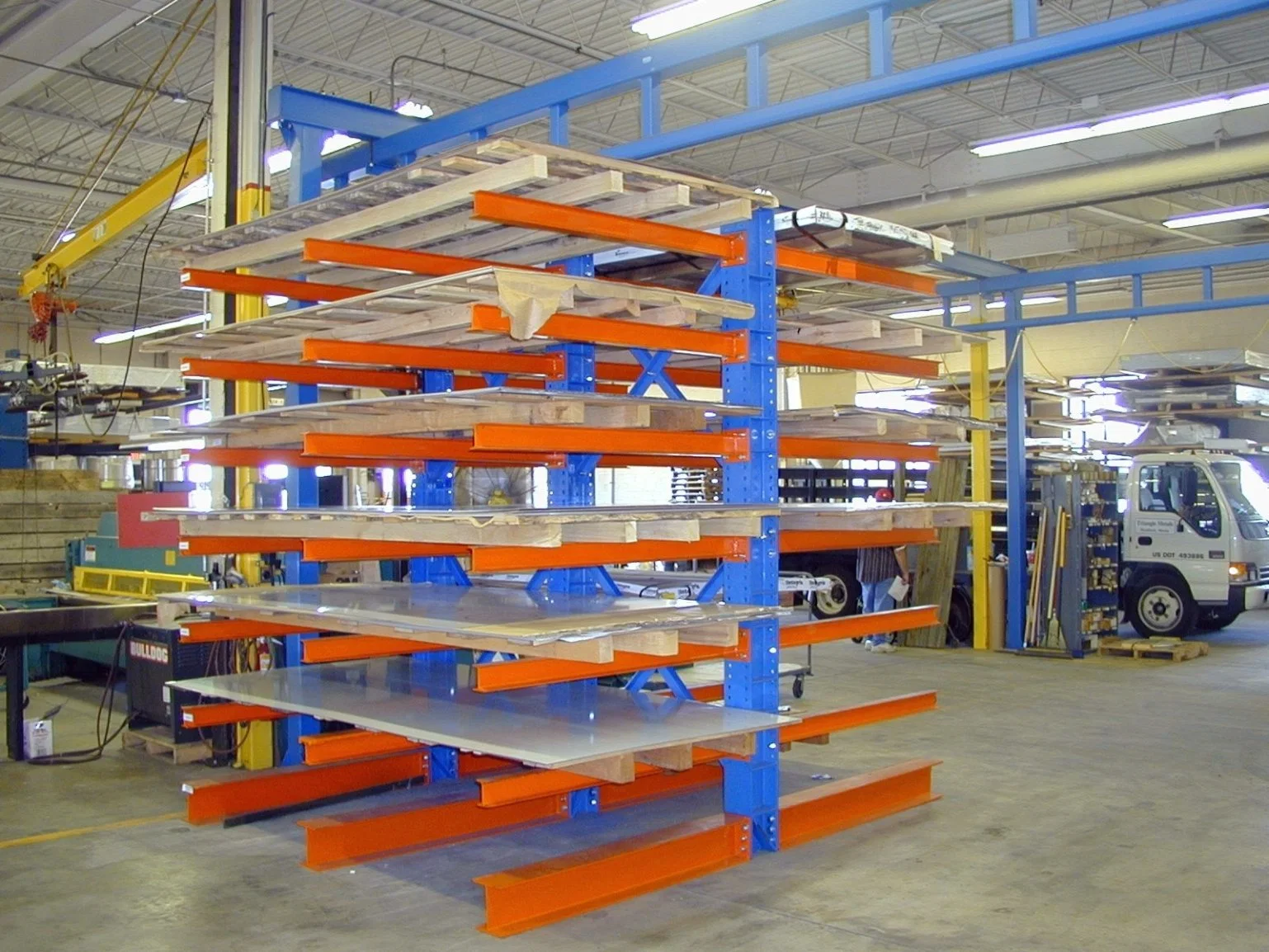 Robuste Cantilever Rack-Rohrlagerregal