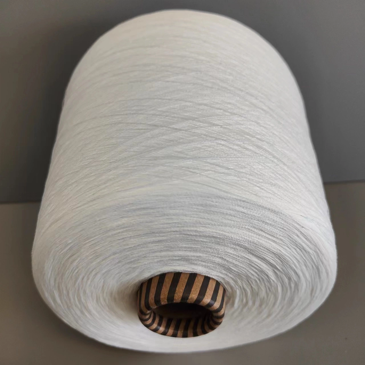 High Strength 100% Polyester Vortex Spinning Yarn 21s/1 for Weaving