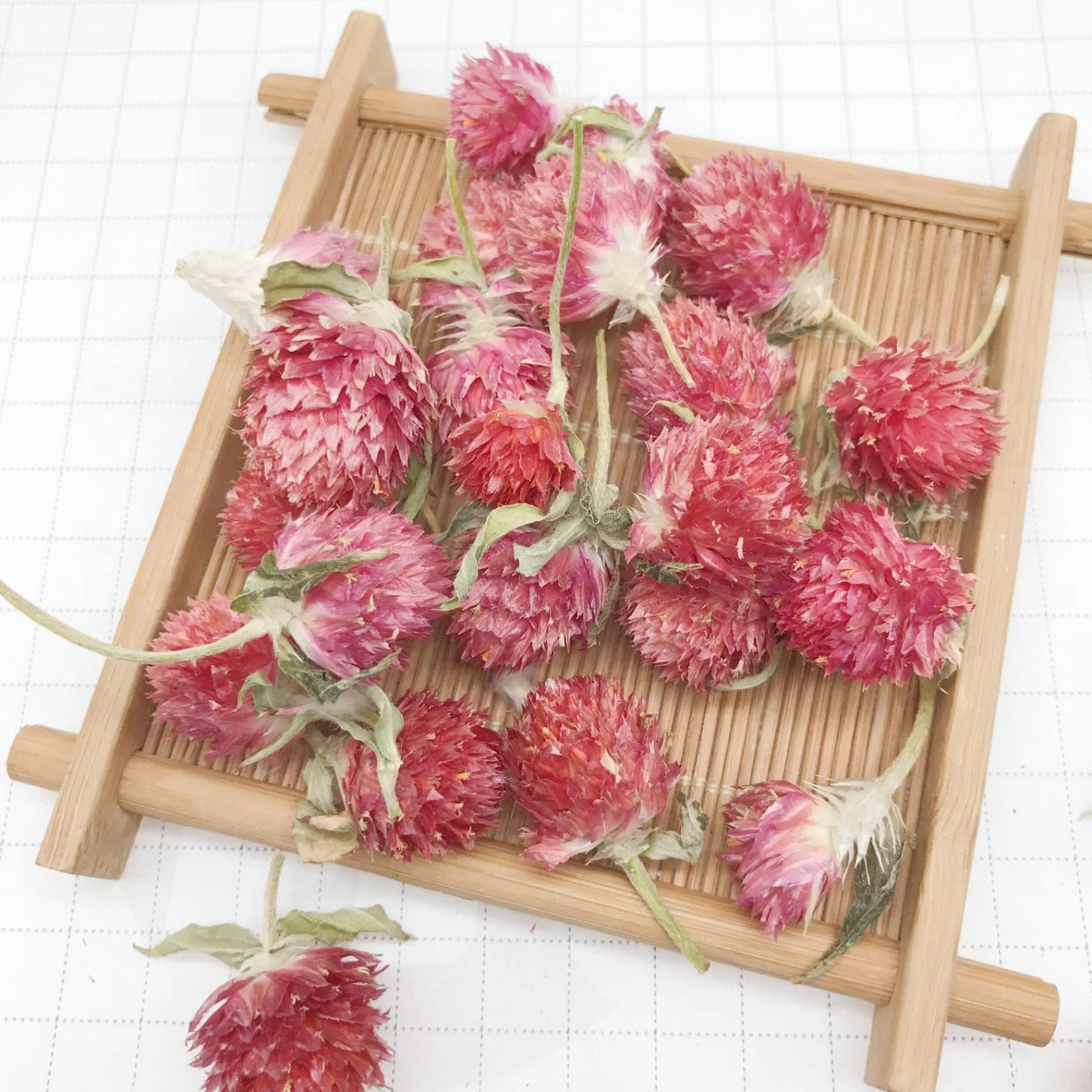 OEM Factory Globe Amaranth Chinese Natural Dried Red Gomphrena Globosa Flower Tea for Face Beauty