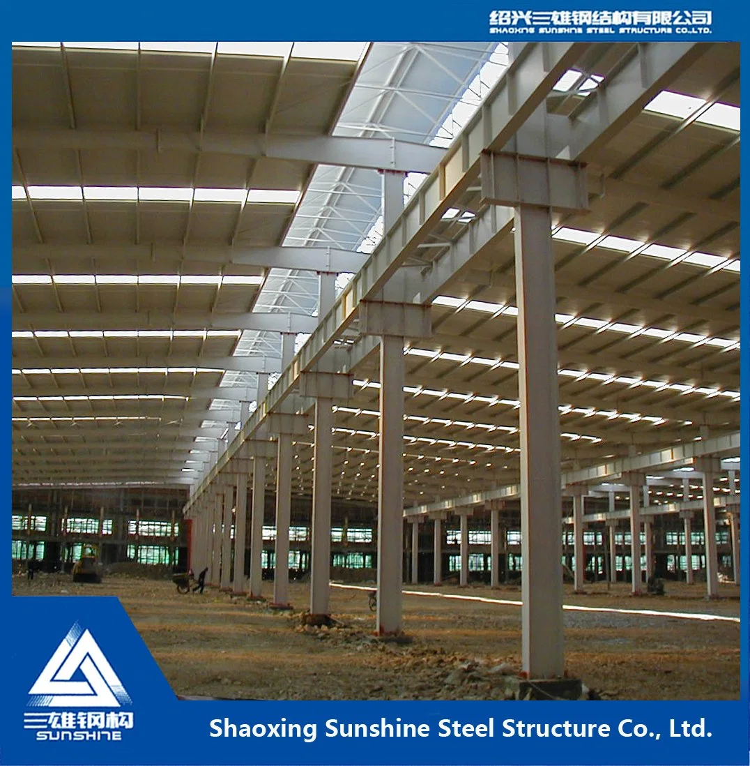 Steel Structure Factory Building with 10 Years Design Working Life