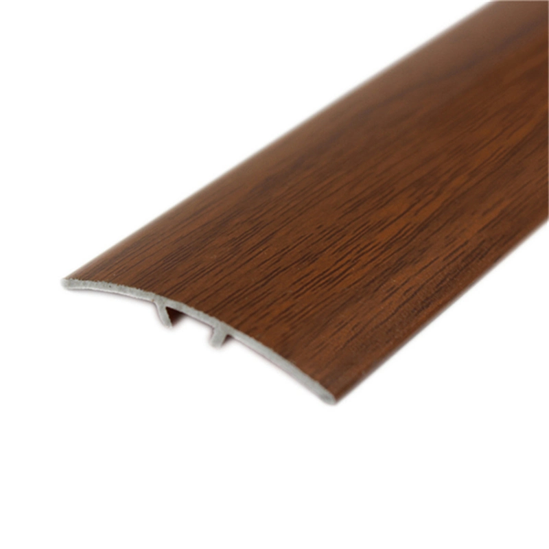 Aço Inoxidável Personalizada tiras de transição piso em madeira