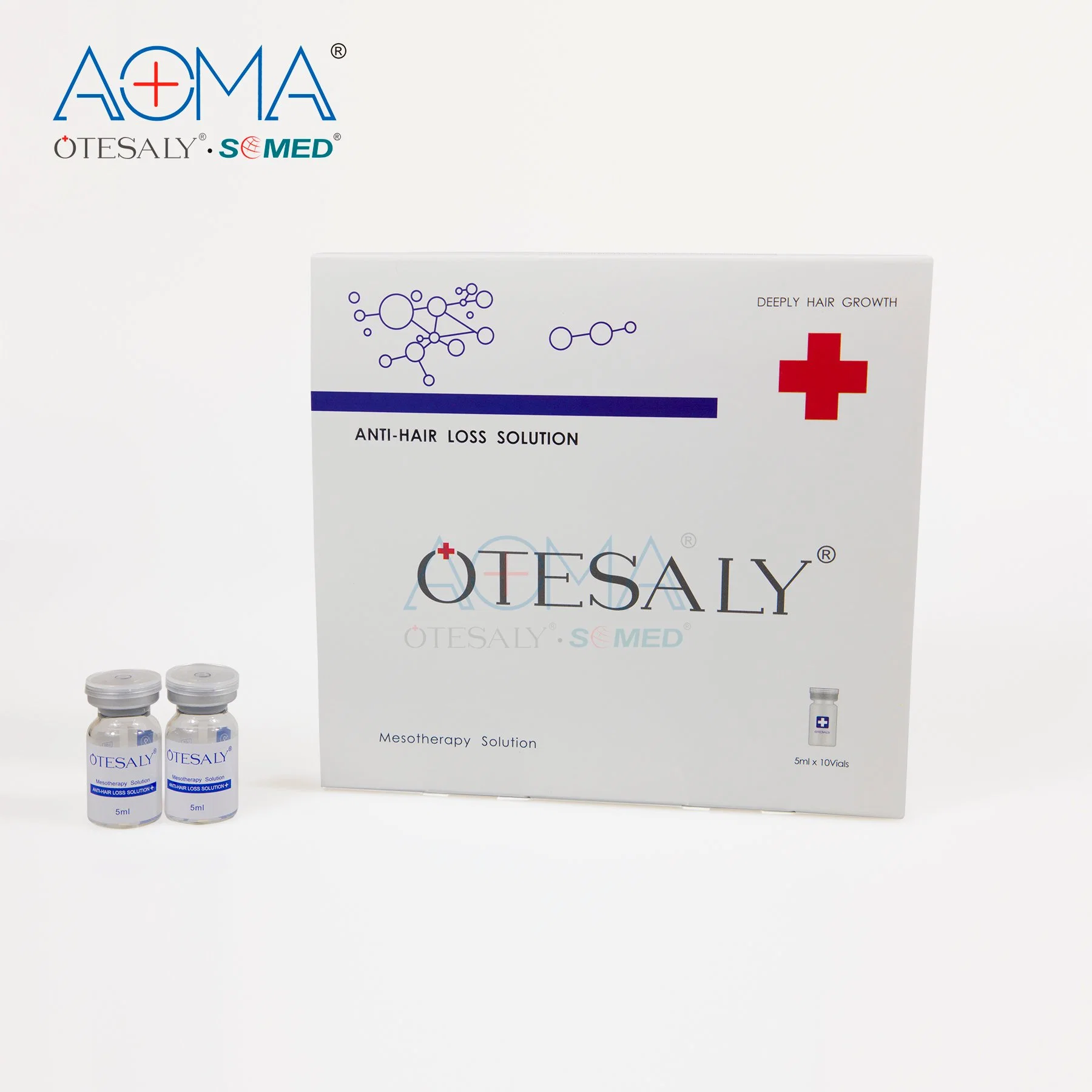 Otesaly Hair Products Anti Hair Loss Solution Injection Liquid Serum for Hair Growth Nourishing Scalp