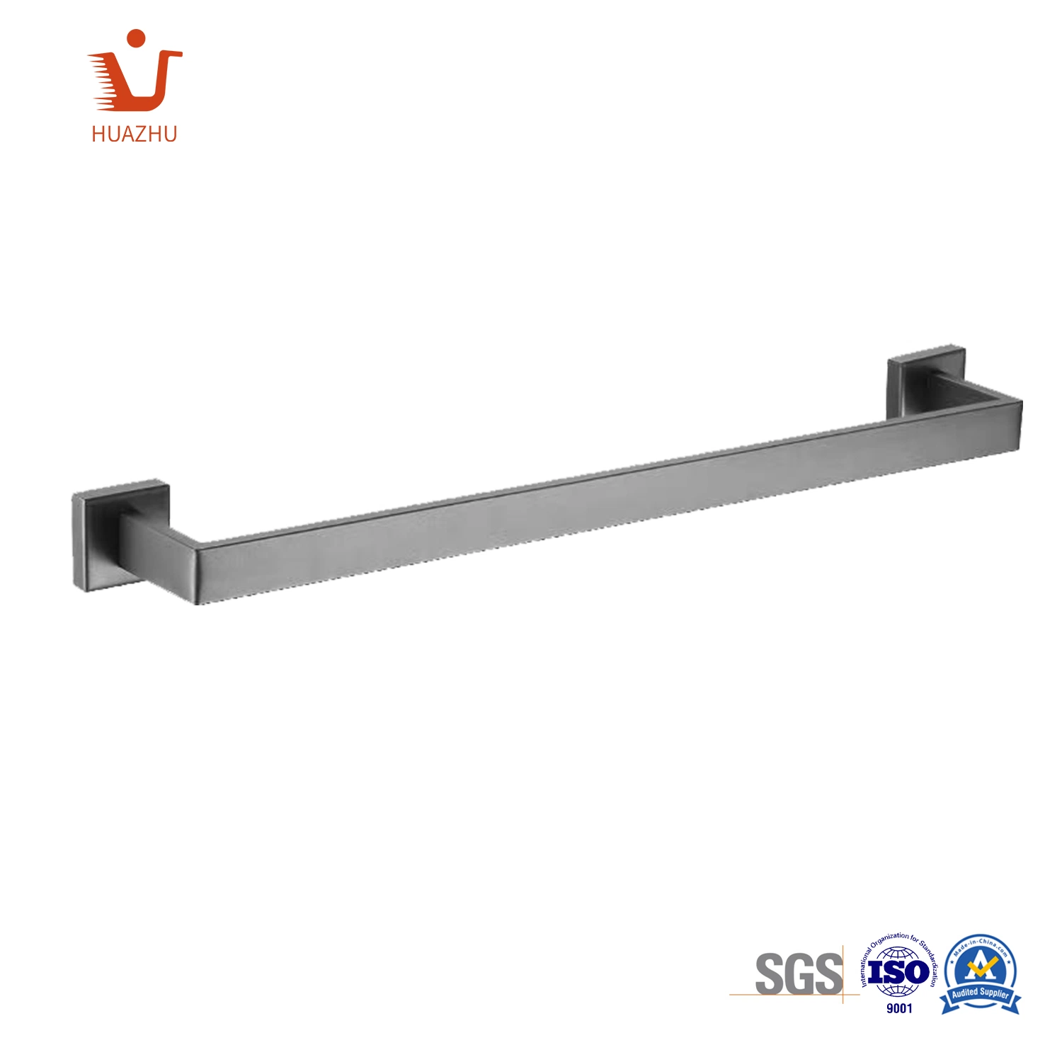 Modern Bathroom Accessory Stainless Steel Bath Hardware Single Towel Bar