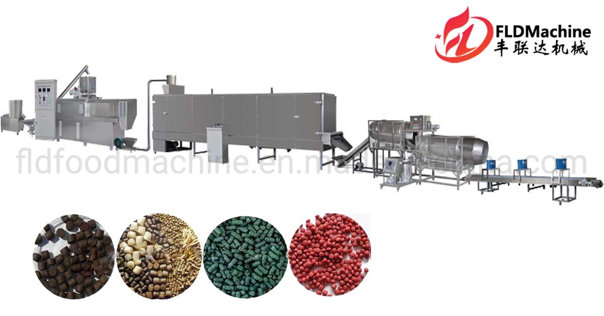 China Famous Pet Machinery Factory Animal Dog Feed Extruder Pellet Floating Fish Food Machine