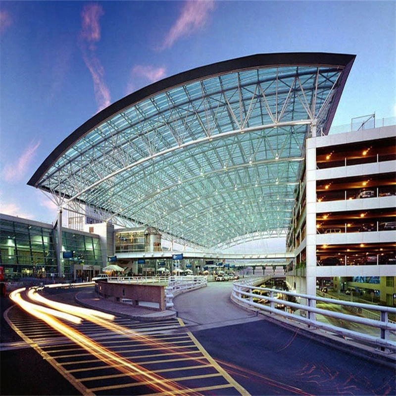 Cheap Structure High Reliability Steel Structure Airport Terminal Building Construction