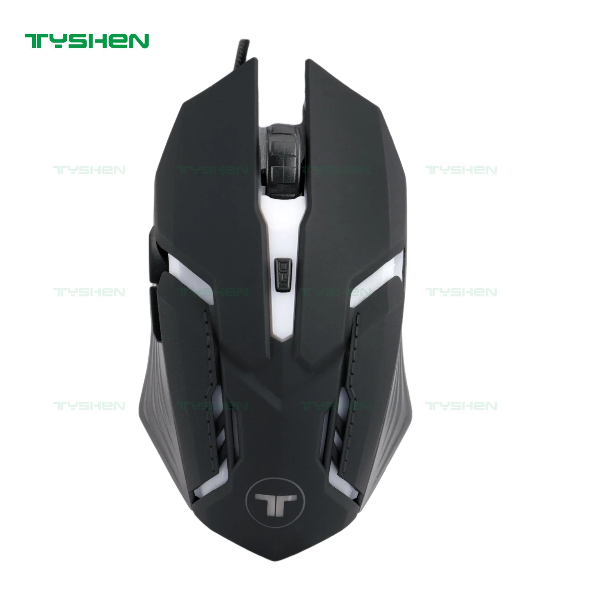 Low-End Gamer Mouse, 6 Buttons, 800/1200/1600/2400 Dpi