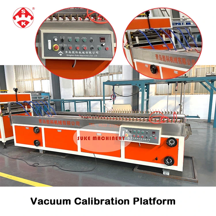 High quality/High cost performance  PVC/ WPC/PE/PP Wood Plastic Profile WPC Board Production Extrusion Machine Line