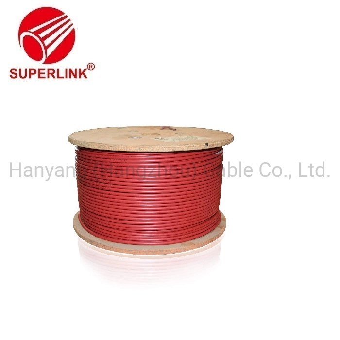 0.75 - 4.0mm Cable 2cores Fplr Solid Copper Wire Unshielded PVC Fire Alarm Cable for Fire Alarm for Display