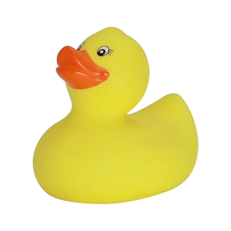 Swimming Style Custom Classic Promotion Yellow Rubber for Baby Shower Party Birthday Kid Gift Floatable Weighted Upright Rubber Duck Toys