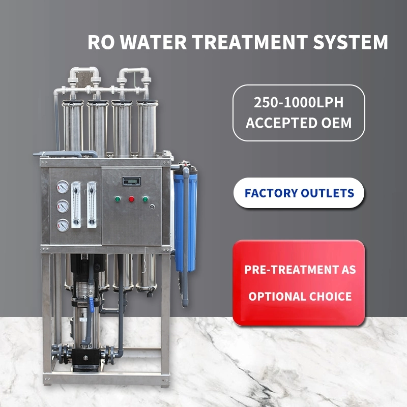 Automático Sistema de purificación de agua RO Comercial equipamiento para Planta de Fabricación Industrial