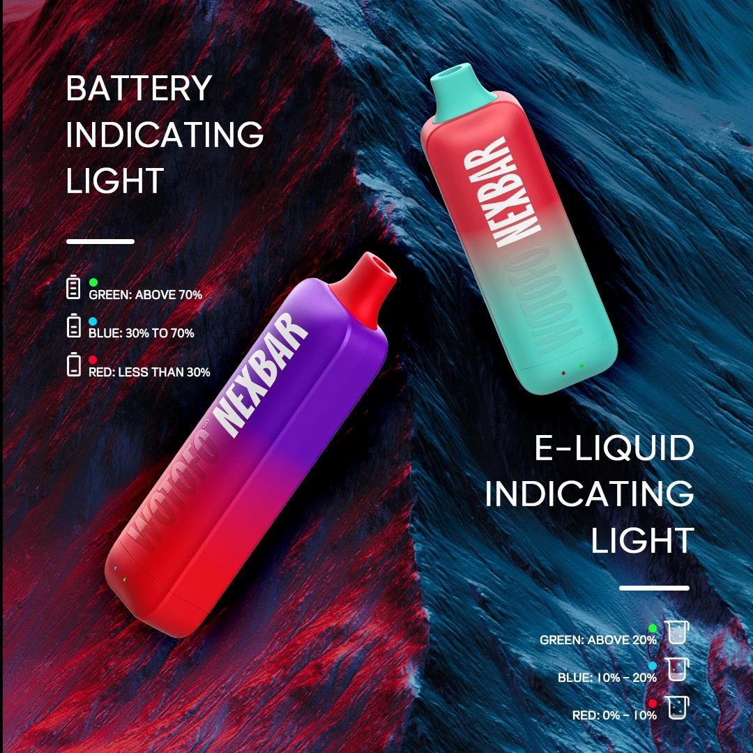 Factory Price Disposable/Chargeable Vape Wotofo Nexbar 7000 Puffs Puff Bar Wholesale/Supplier Disposable/Chargeable Vape