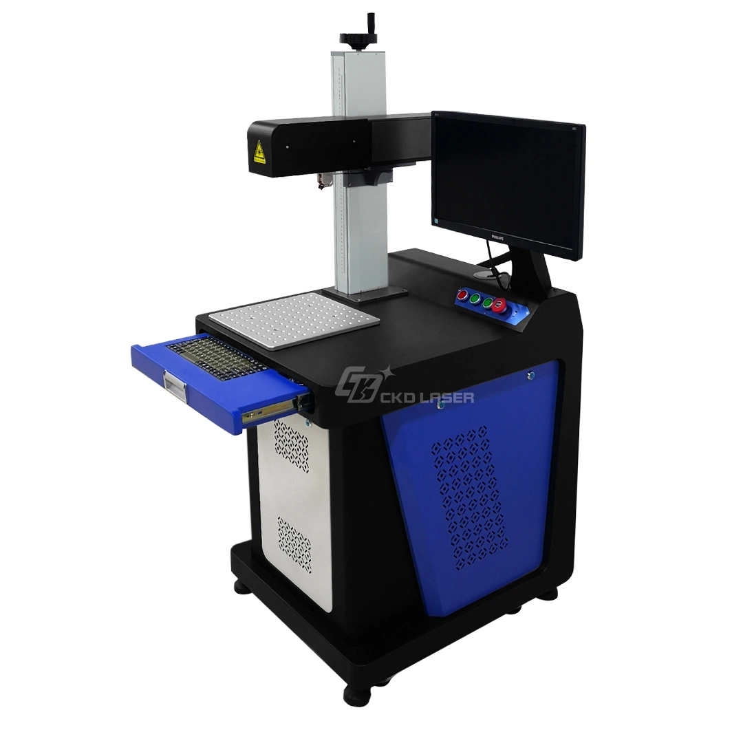 Automatically / Manual /3D Focusing 30 Watt Fiber Laser for Logo Date Time Marking Mold Engraving