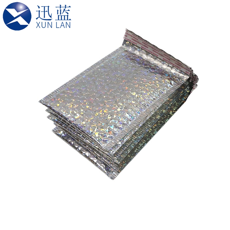 Aluminum Film Lining with Bubble Shipping Packaging Bag