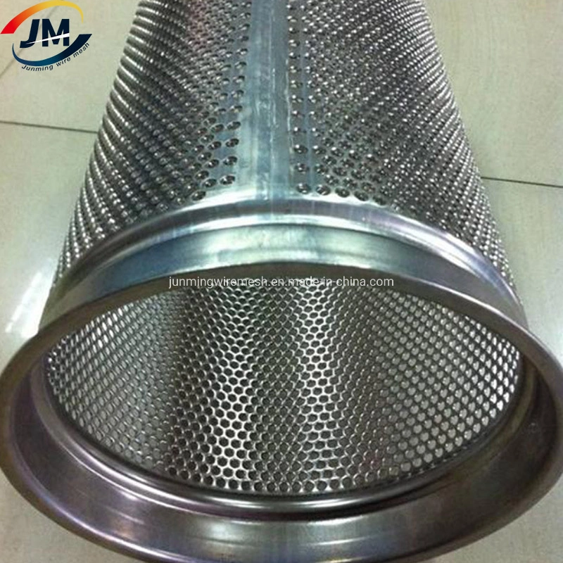 Stainless Steel Perforated Metal Mesh Pipe/Tube/Cylinder/Element for Water Filter