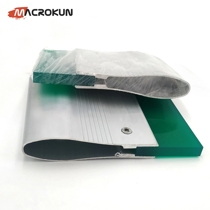 Size Available Screen Printing Aluminium Handle Squeegee Rubber