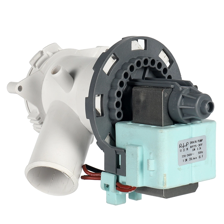 Ruijp Wholesale/Supplier New AC 220V-240V 110-127V 50/60Hz 1m 21L/Min Askoll Drain Pump for Washing Machine Spare Parts