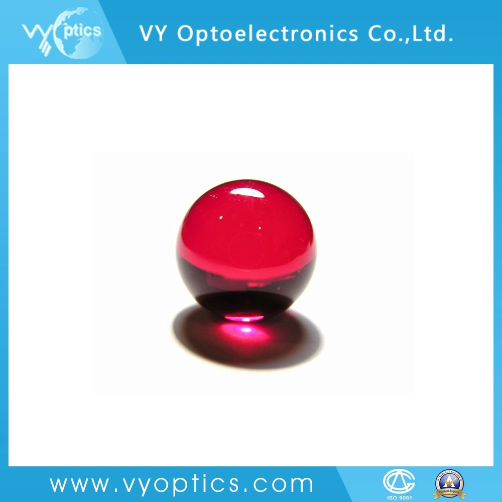 Optical Diameter 10mm Ruby Spherical Ball Lens for Laser