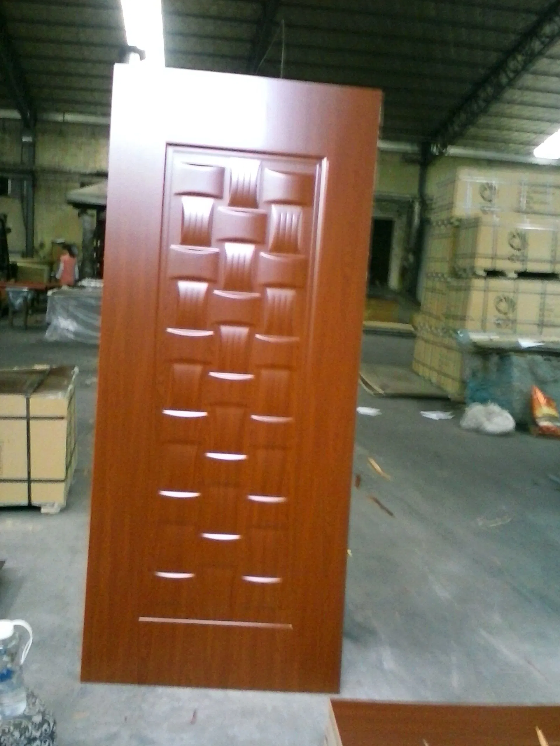 Natural Veneer/ Melamine Faced Door Skin Popular for Kenya Market