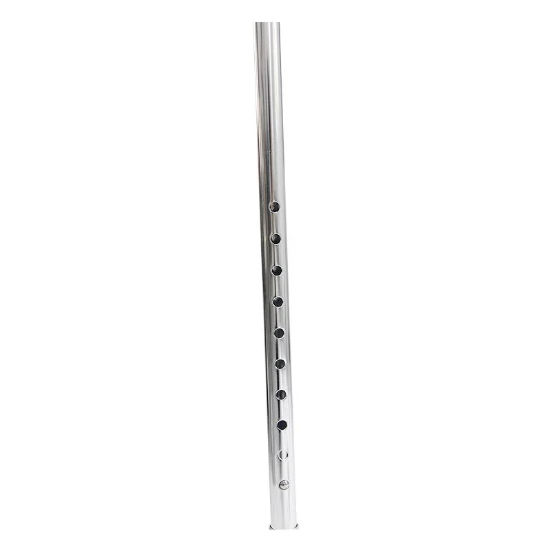Leichte verstellbare Kunststoff Hadnle vierbeinigen Walking Stick mit Stahl Ältere Quadkane Mit Rahmen