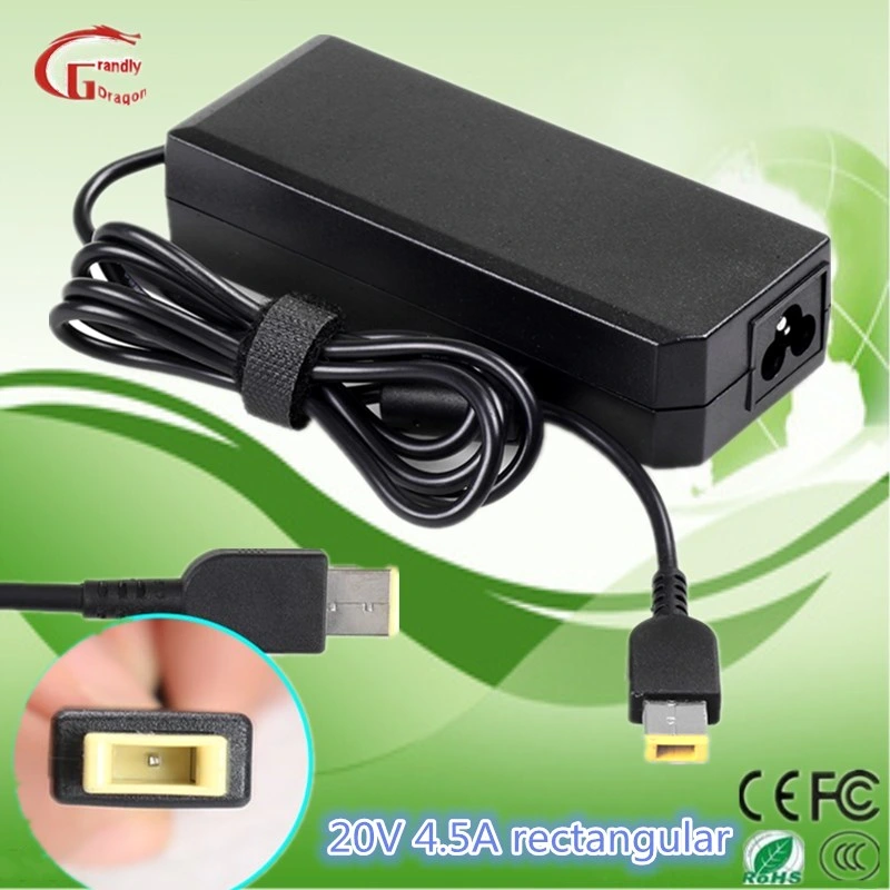 OEM/ODM Factory Best Price China Reliable Supplier 20V 4.5A Notebook AC DC Laptop Power Adapter Laptop Charger Switching Power Supply for IBM