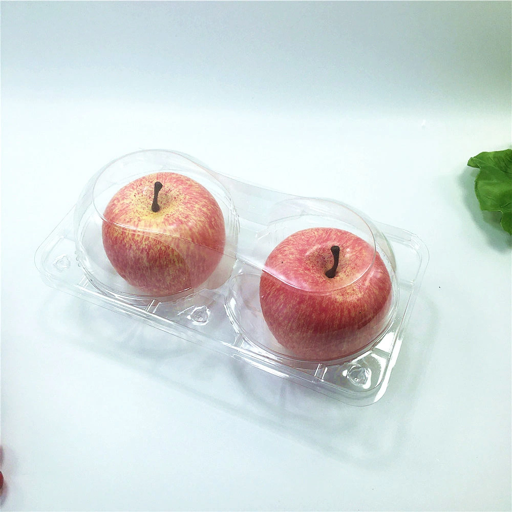 Embalagem de plástico Caixa clamshell de frutas para Apple