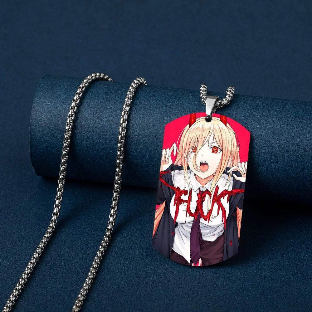 Chainsaw Man Anime Chainsaw Man Rusty Steel Necklace