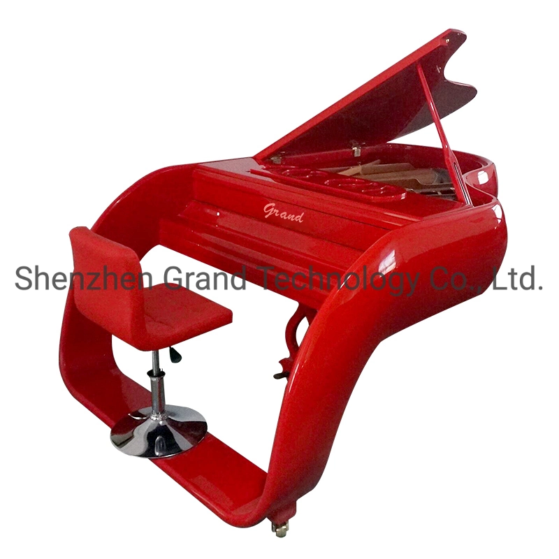 Deluxe personalizadas de color rojo Ferrari coche Hotel Grand Piano Piano Mostrar Regalo de Navidad