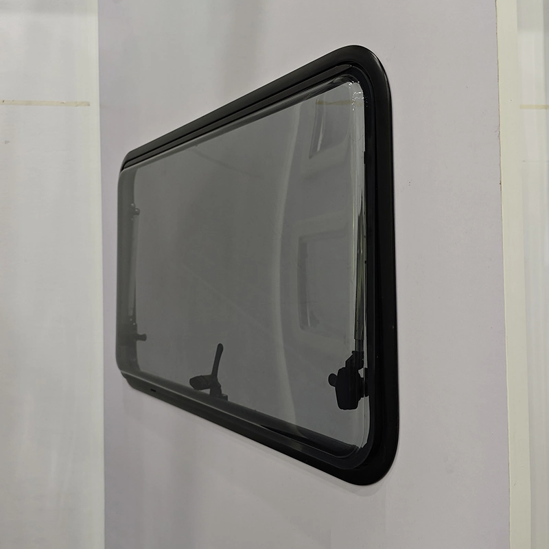 Maygood 1000*600mm Accesorios de coche Perfil de aluminio Anti-Scratch lado y trasero Ventana con cortina