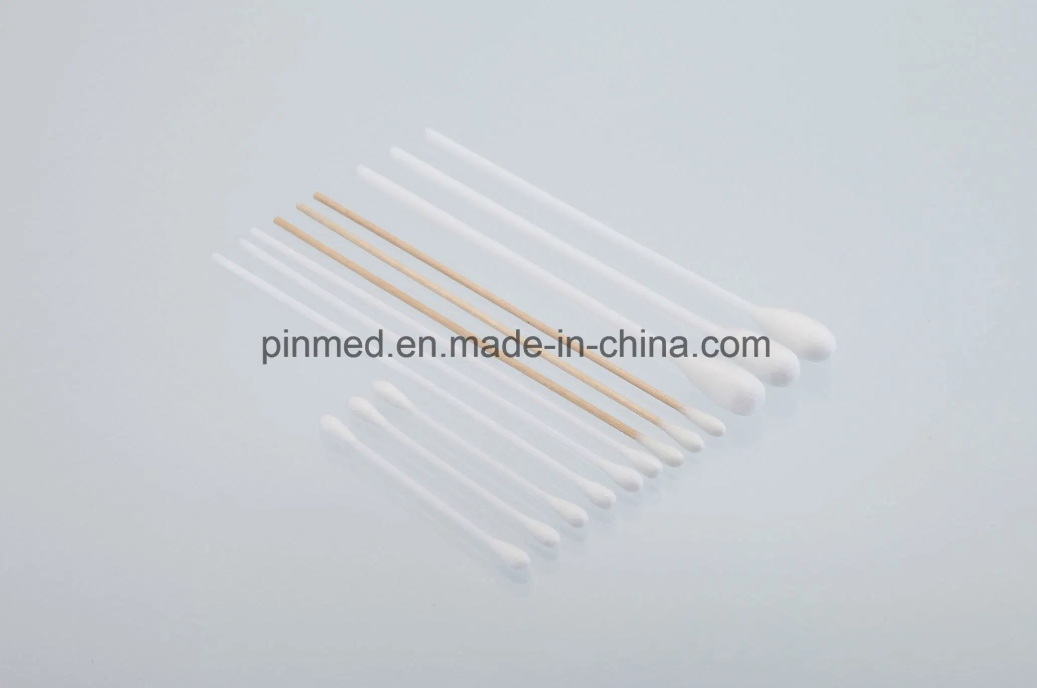 Disposable Cotton Tip Applicators, Plastic Stick