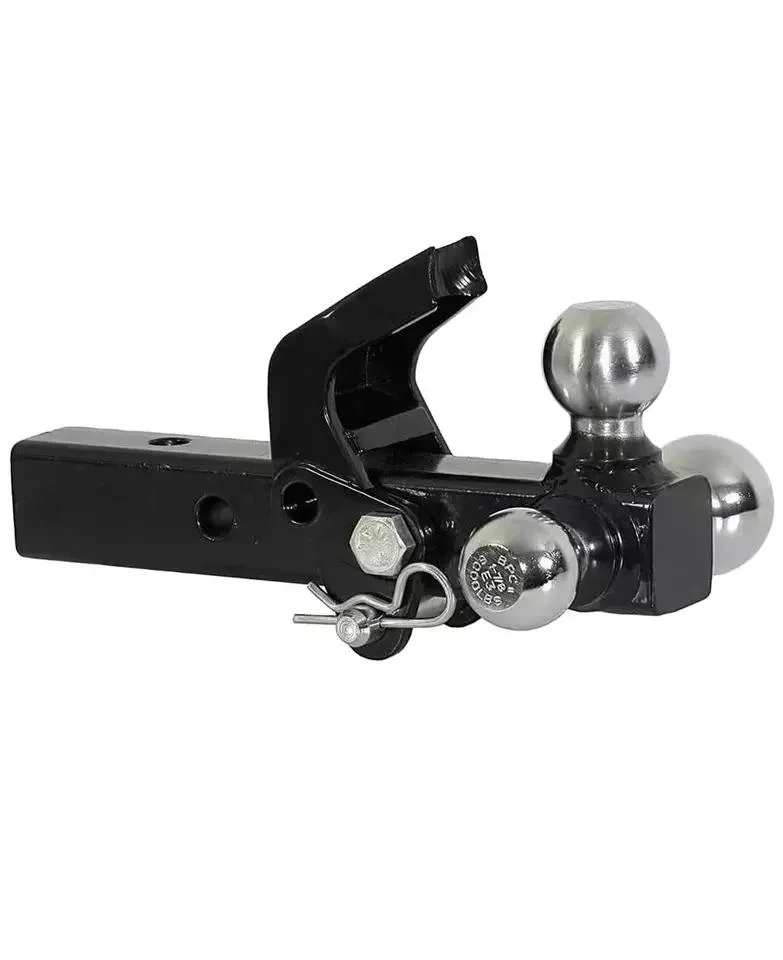 Forged Tri-Balls Pintle Hitch Hitch Ball Mount Towing Trailer Parts Hot Forging Parts for Towing Trailer